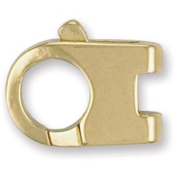 9ct Yellow Gold Flat Cast Trigger