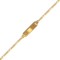 9ct Yellow Gold Fine Figaro Id Bracelet