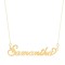 9ct Yellow Gold Personalised Nameplate