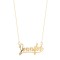 9ct Yellow Gold Personalised Nameplate