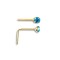 9ct Yellow Gold Nose Stud