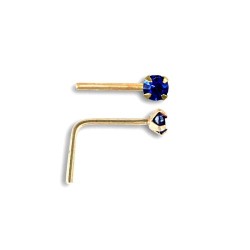 9ct Yellow Gold Nose Stud