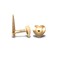 9ct Yellow Gold Nose Stud