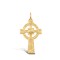 9ct Yellow Gold Celtic Cross