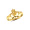 9ct Yellow Gold Claddagh Ring