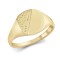 9ct Yellow Gold Signet Ring