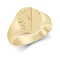 9ct Yellow Gold Signet Ring