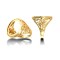 9ct Yellow Gold Half St George Sovereign Ring
