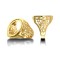 9ct Yellow Gold Half St George Sovereign Ring