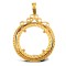 9ct Yellow Gold Full Sovereign Pendant