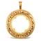 9ct Yellow Gold Half Sovereign Pendant