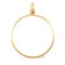 9ct Yellow Gold Half Sovereign Pendant