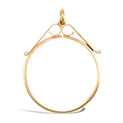 9ct Yellow Gold Full Sovereign Pendant