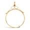 9ct Yellow Gold Half Sovereign Pendant