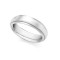 18ct White Fancy 8mm Wedding Band