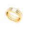 9ct Yellow and White Fancy 5mm Wedding Band