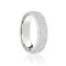 Platinum Flat Court 8mm Celtic Laser Engraved Wedding Band