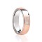 9ct White & Rose Court 5mm Celtic Laser Engraved Wedding Band