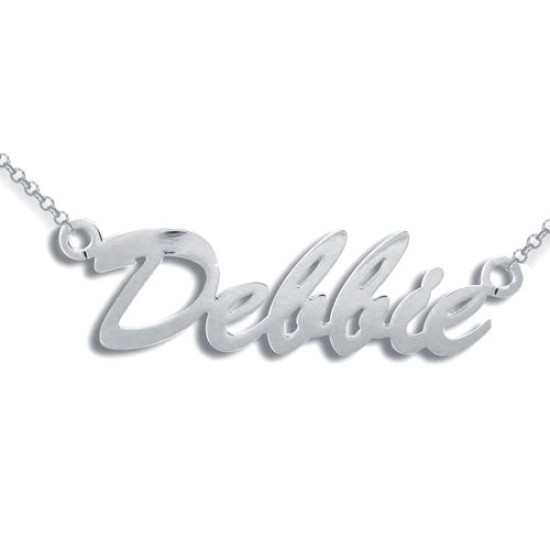 925 Sterling Silver Personalised Nameplate