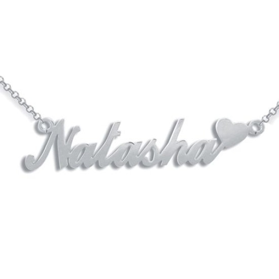 925 Sterling Silver Personalised Nameplate