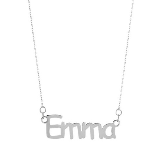 925 Silver Personalised Nameplate