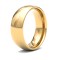 22ct Yellow Gold Standard Weight 7mm Court Profile Mirror Finish Wedding Ring