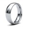 Platinum Standard Weight Court Profile Mirror Finish Wedding Ring