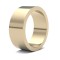 18ct Yellow Gold Standard Weight Flat Profile Mirror Finish Wedding Ring