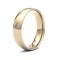 18ct Yellow Gold 5mm Lightweight Court Profile Mirror Finish Wedding Ring