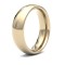 9ct Yellow Gold Premium Weight Court Profile Mirror Finish Wedding Ring