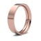 18ct Rose Gold Premium Weight Flat Court Profile Mirror Finish Wedding Ring