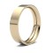 18ct Yellow Gold Premium Weight Flat Court Profile Mirror Finish Wedding Ring