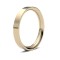 9ct Yellow Gold Premium Weight Flat Court Profile Mirror Finish Wedding Ring