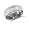 18ct White Gold Standard Weight Court Profile Mill Grain Wedding Ring