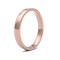 9ct Rose Gold Standard Weight Court Profile Mirror Finish Wedding Ring