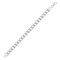 925 Silver Diamond Cut Flat Curb 9.6mm Gauge Chain