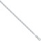 925 Silver Square Franco 2.5mm Gauge Chain