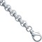 925 Silver Patterened & Plain Belcher 12.0mm Gauge Bracelet