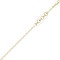 9ct Yellow Gold Round Belcher 2.6mm Gauge Pendant Chain
