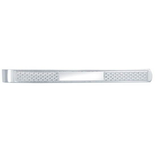 925 Silver Engine Turned Tie Slide