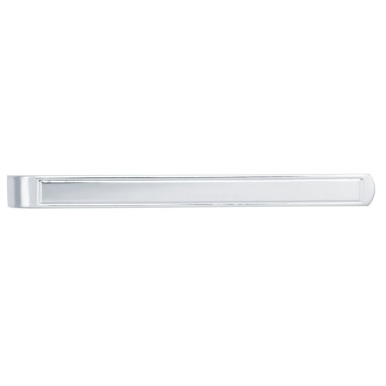 925 Silver Engine Turned Tie Slide