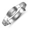 925 Silver Celtic Baby Expander ID Bangle