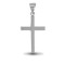 925 Silver Solid Stamped Cross