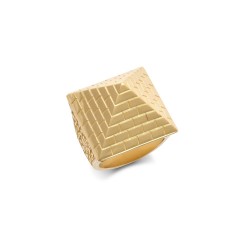 9ct Yellow Gold 1.5 Ounce Pyramid Ring