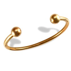 9ct Yellow Gold Torque Bangle