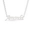 925 Silver Personalised Nameplate