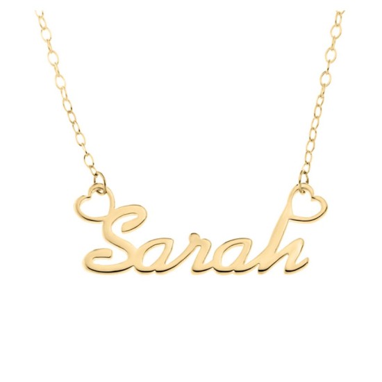 925 Silver Personalised Nameplate