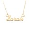 925 Silver Personalised Nameplate