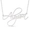 925 Silver Personalised Nameplate