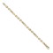 9ct Yellow Solid Cable and Spindle Necklace| Bracelet